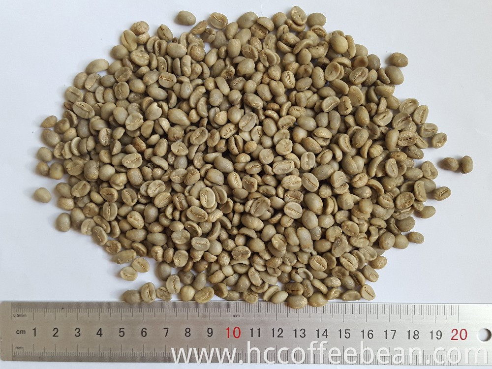 Chinese arabica green coffee beans,washed,polished,new crop,screen:14-16